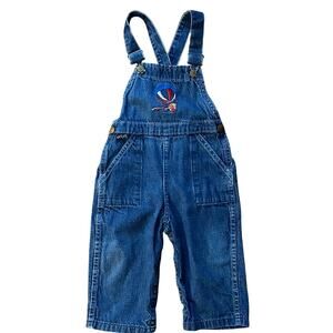 Vintage Made in USA 24 Month Washington Dee Cee Denim Bib Overall Hot air ballon